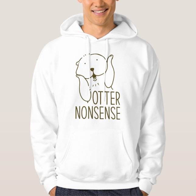 Otter Nonsense Hoodie (Front)
