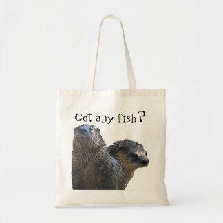 otter, otter 2, Get any fish? Tote Bag