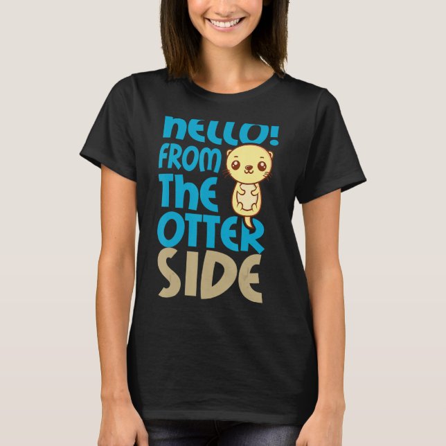 Otter  Otter Side T-Shirt (Front)