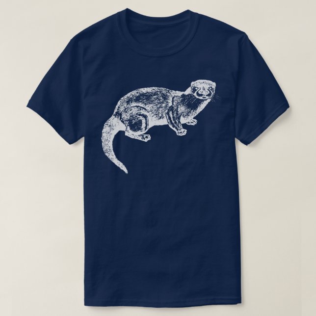 Otter Otters T-Shirt (Design Front)