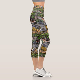 Otter Photo Collage, Capri Leggings