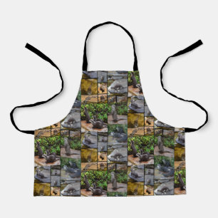 Otter Photo Collage, Kids Full Print Apron