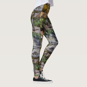 Otter Photo Collage Ladies Leggings. Leggings