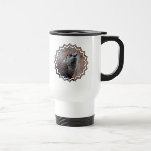 Otter Photo Plastic Travel Mug