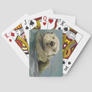 Otter PLaying Cards