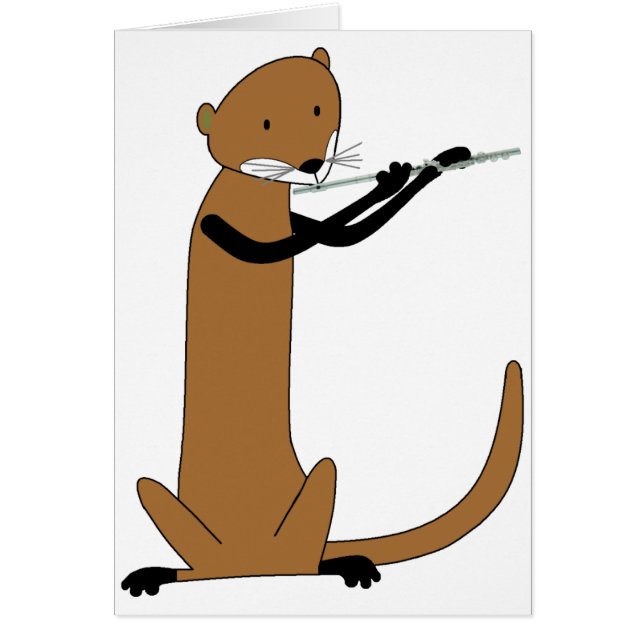 Otter Playing the Flute (Front)
