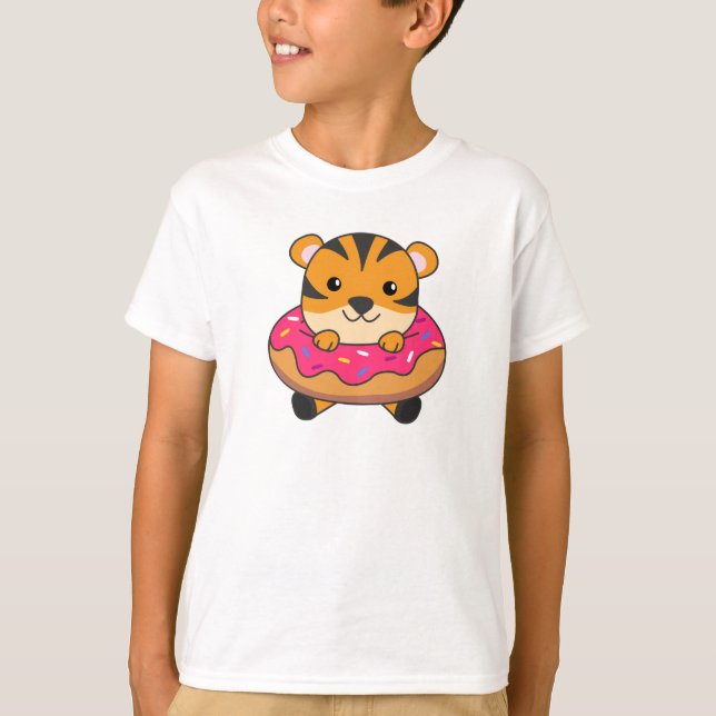 Otter Rainbow Sweet Animals Colourful T-Shirt (Front)