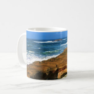 Otter Rock at Devil's Punchbowl State Park, Oregon Coffee Mug