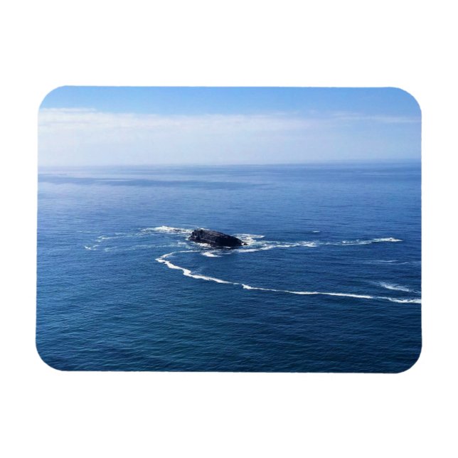 Otter Rock, Cape Foulweather, Newport, Oregon Magnet (Horizontal)