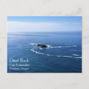 Otter Rock, Cape Foulweather, Newport, Oregon Postcard
