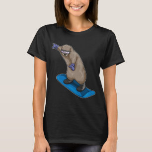 Otter Snowboard Winter sports T-Shirt