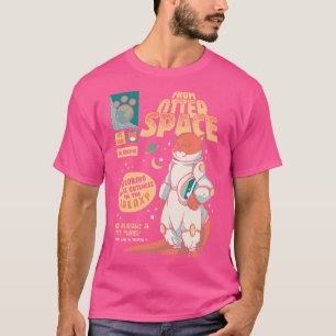 Otter Space Astronaut Other Gravity Galaxy Comics  T-Shirt