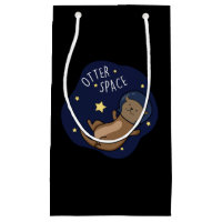 Otter Space Funny Astronaut Otter Pun 