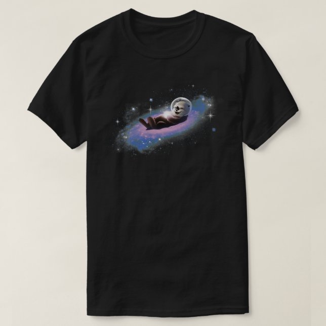 Otter Space  T-Shirt (Design Front)