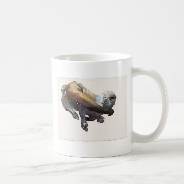 Otter Study I - 'Talisker' Coffee Mug (Right)