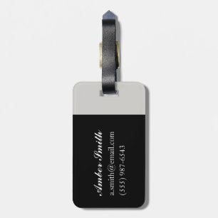 Otter Study II -'Talisker' Luggage Tag