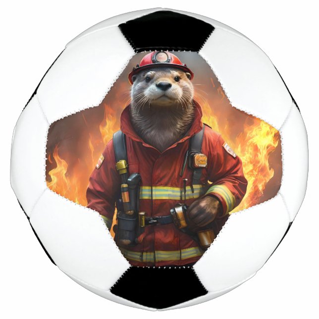 Otter The Fire Fighter, Football (Front)
