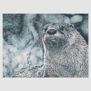 Otter Tissue Paper