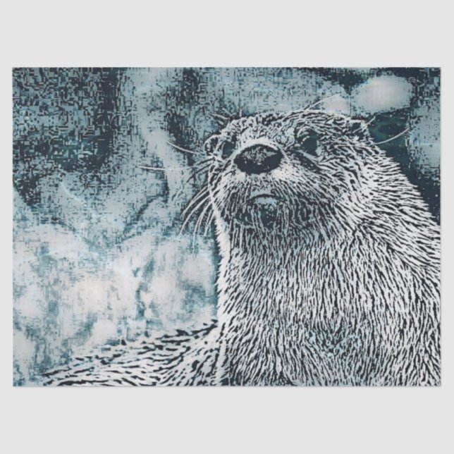 Otter Tissue Paper (Front)