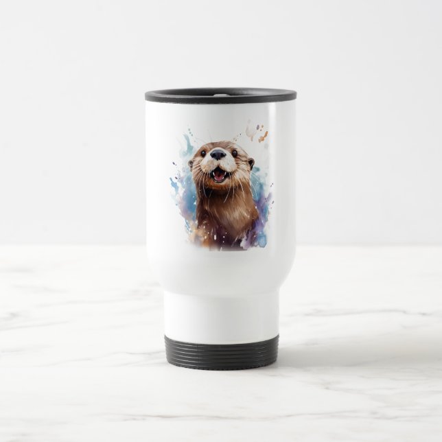 Otter Travel Mug (Center)