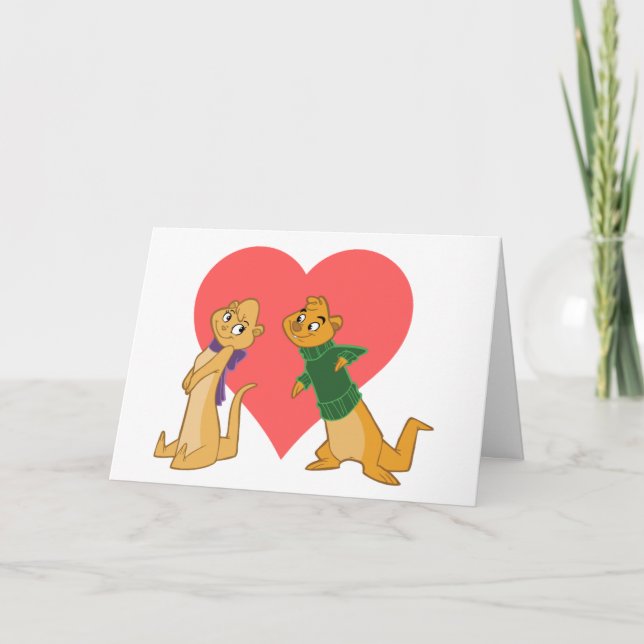 Otter Valentine Card (Front)