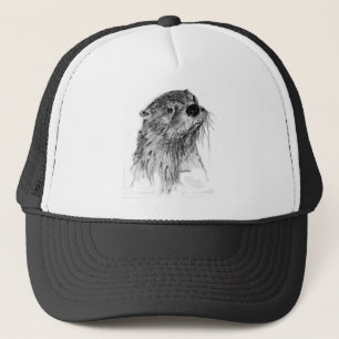 Otter Whiskers Trucker Hat