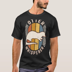 Otter Whisperer Vintage Classic Retro Animal Love T-Shirt