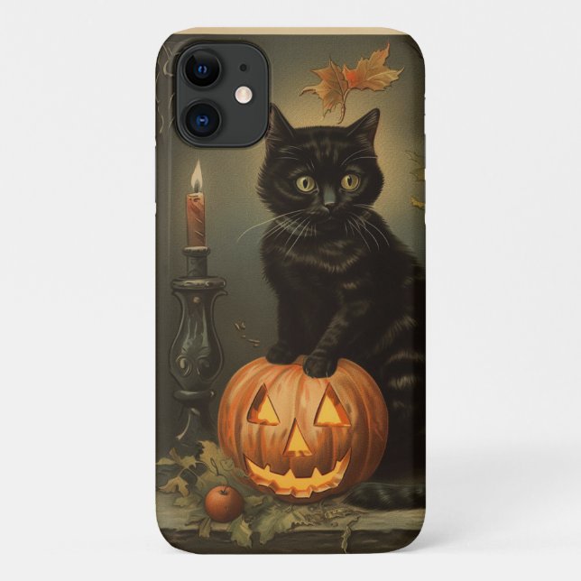 OtterBox Apple iPhone 11 Case Halloween Kitten (Back)