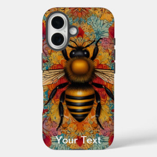 OtterBox Bee Patten Design iPhone 16 Case