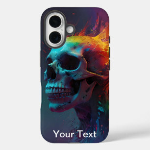 Otterbox Inferno Zombie Skull Infernal Flame iPhone 16 Case