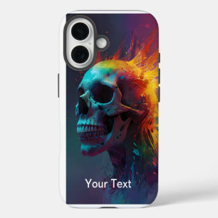 Otterbox Inferno Zombie Skull Infernal Flame iPhone 16 Case