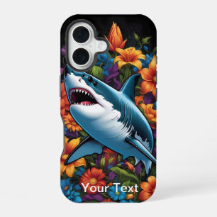 OtterBox Shark Flower Watercolour iPhone 16 Case