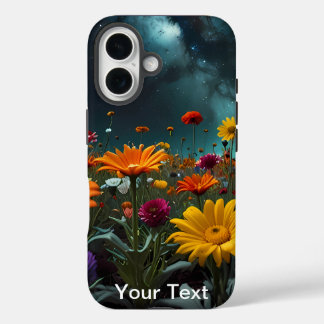 Otterbox Space Flower Blooms Nature & Wildlife iPhone 16 Case