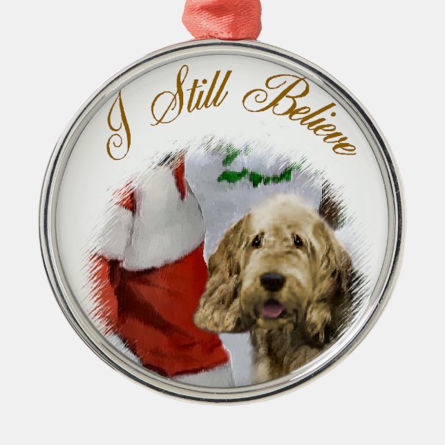 Otterhound Christmas Gifts Ornament (Front)