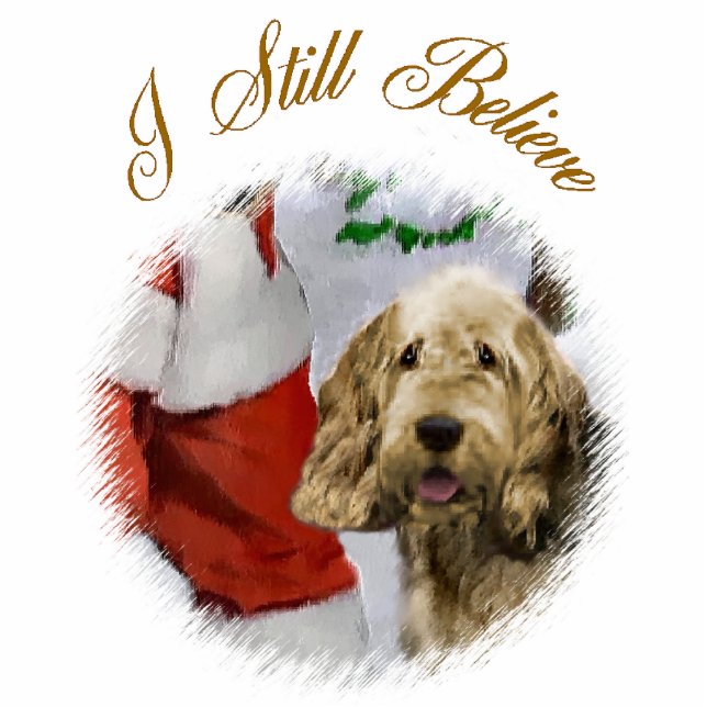 Otterhound Christmas Gifts Ornament Photo Sculpture Decoration (Front)