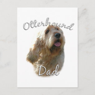 Otterhound Dad 2 Postcard