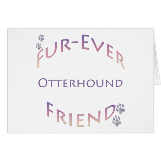 Otterhound Furever (Front Horizontal)