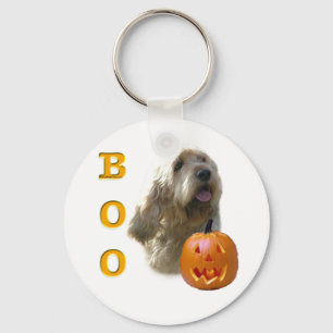 Otterhound Halloween BOO Key Ring