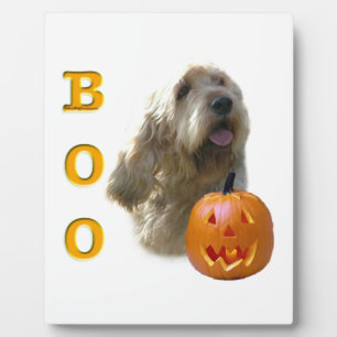 Otterhound Halloween BOO Plaque