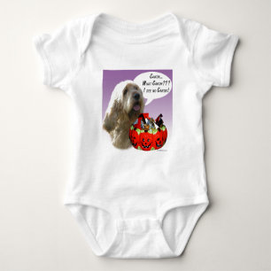 Otterhound Halloween Candy Baby Bodysuit