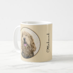 Otterhound Painting - Cute Original Dog Art Coffee Mug