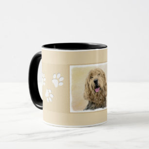 Otterhound Painting - Cute Original Dog Art Mug