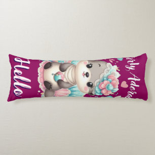 Otterly Adorable Cute Kawaii Otter  Body Cushion