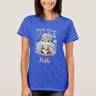 Otterly Adorable Cute Kawaii Otter T-Shirt