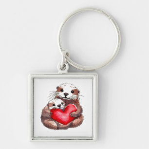 Otterly Adorable Key Ring