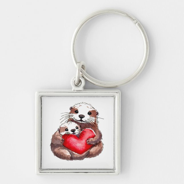 Otterly Adorable Key Ring (Front)