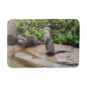 Otterly Adorable Otter, Memory Foam Bath Mat