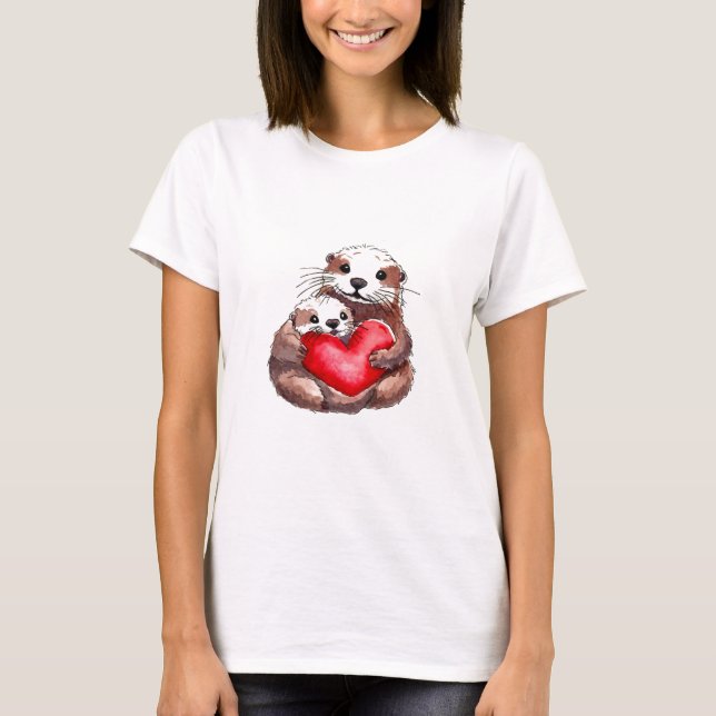 Otterly Adorable T-Shirt (Front)