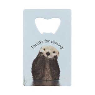 Otterly Amazing Pun with Cute Otter Photo Birthday