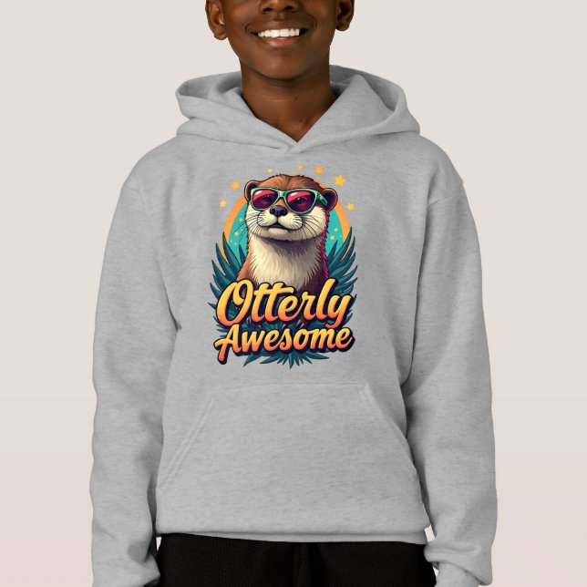 Otterly Awesome, Funny Sea Otter Lover (Front)